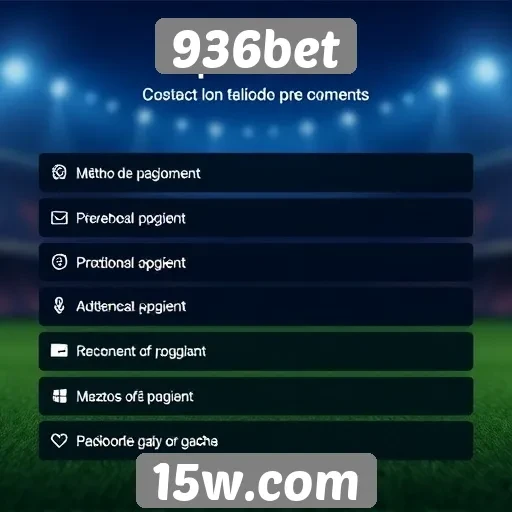 Métodos de pagamento aceitos na plataforma 936bet